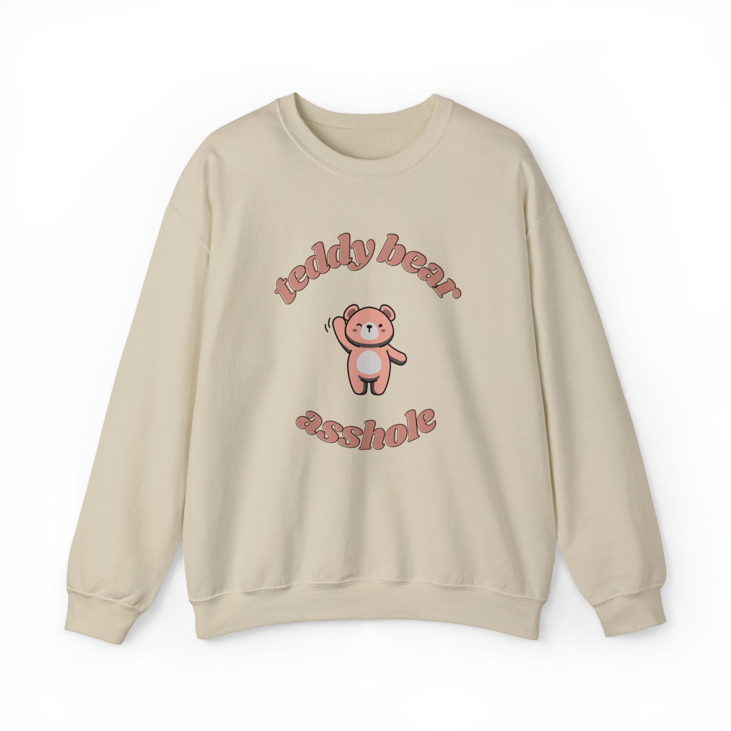Hey There Teddy Bear Crewneck Sweatshirt