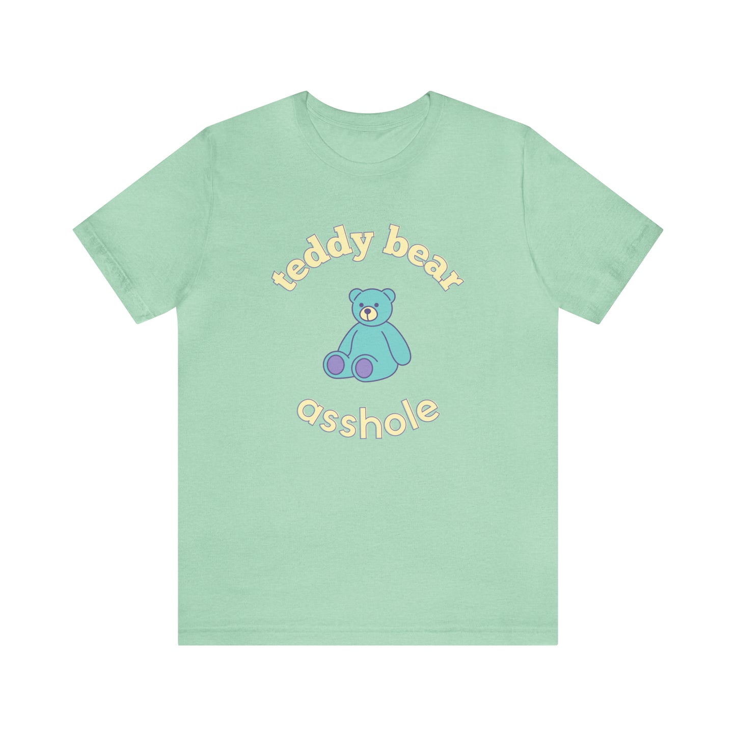 Pastel Teddy Bear Unisex Jersey Tee