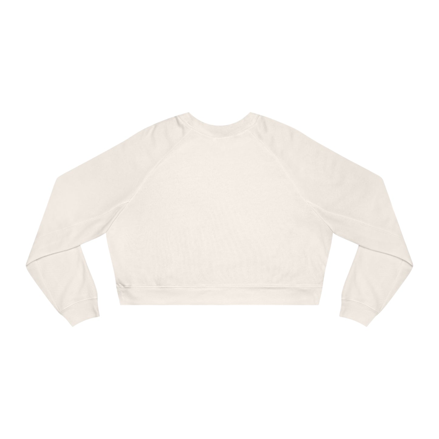Peachy Teddy Bear Cropped Pullover