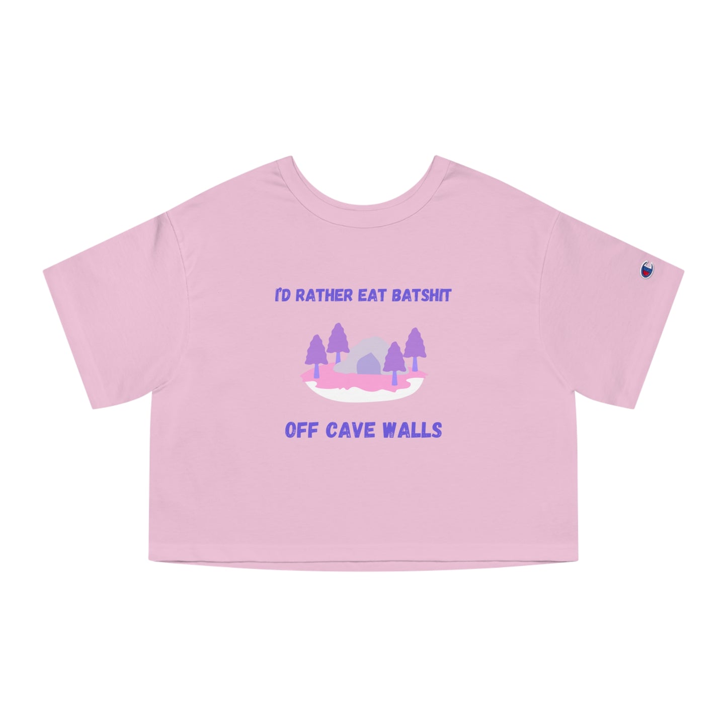 Batshit Champion Cropped T-Shirt